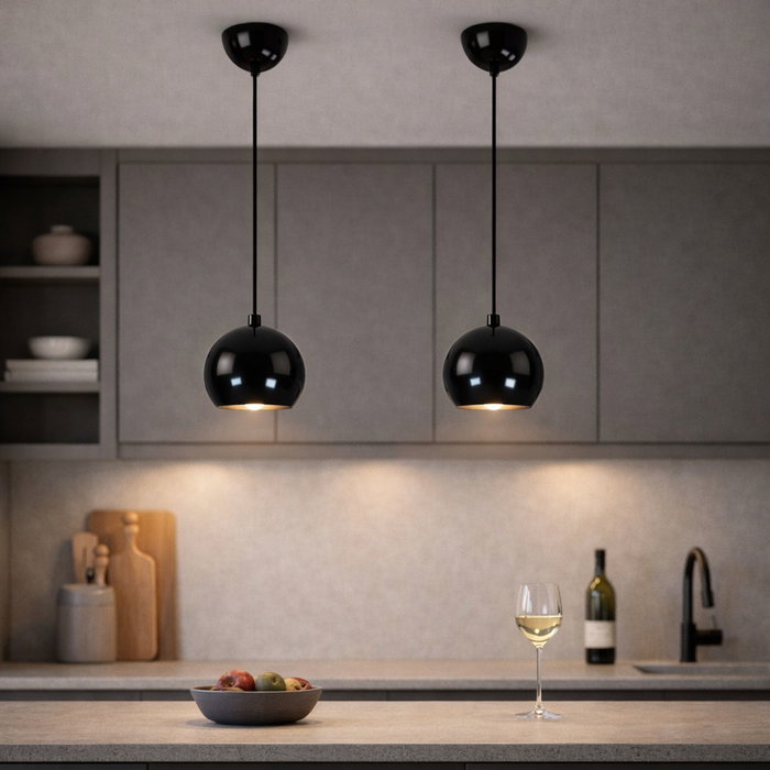 Opviq Lámpara de araña Orbıt - 15 - 16300 en Negro